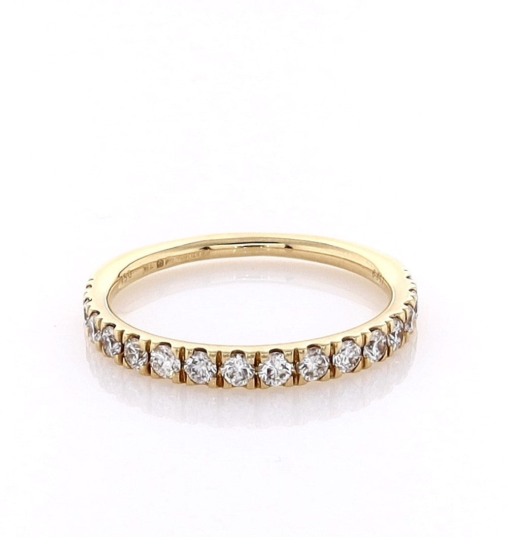 18k Yellow Gold 0.50ct Round Brilliant Eternity Ring