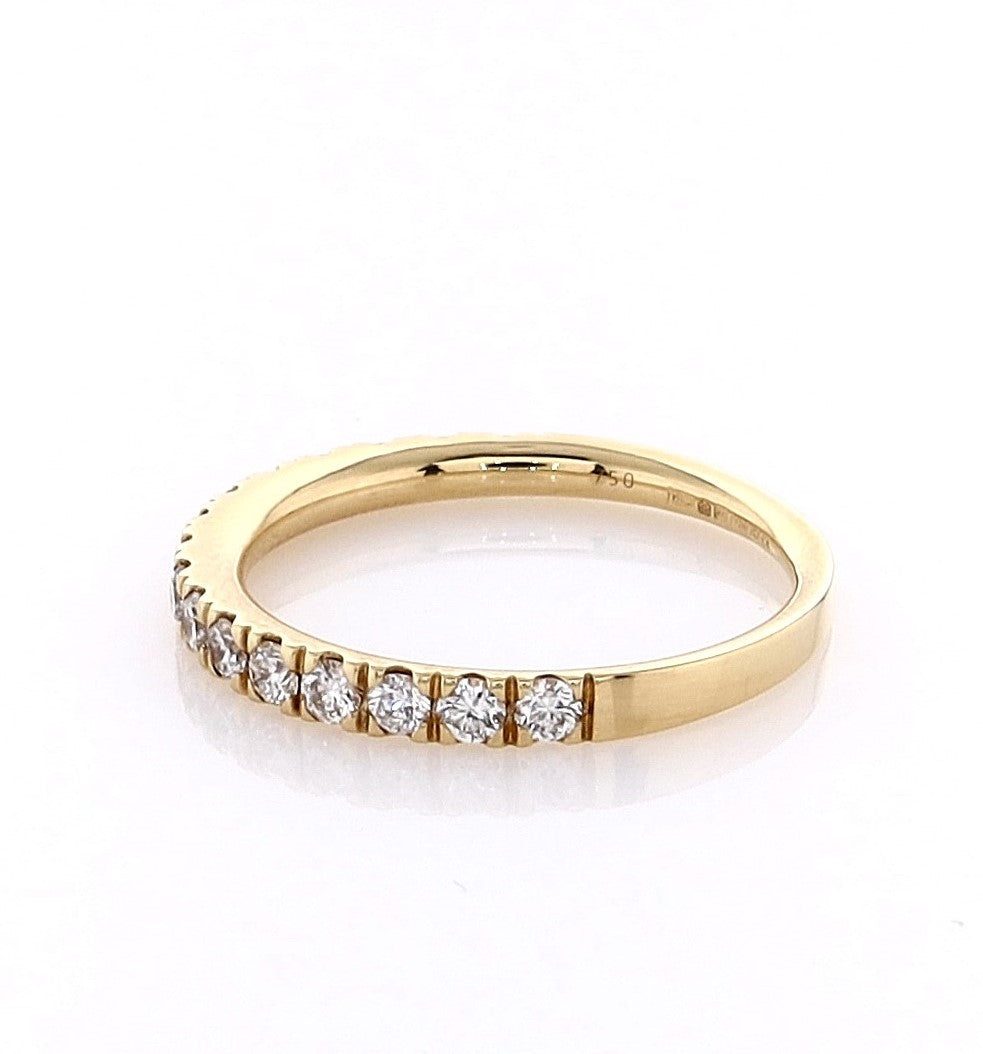18k Yellow Gold 0.50ct Round Brilliant Eternity Ring