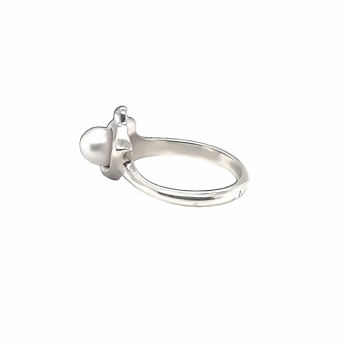 Pre-Loved: Silver Grey Fresh Water Peal Ring