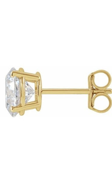 18k Yellow Gold 1.02ct Stud Earrings