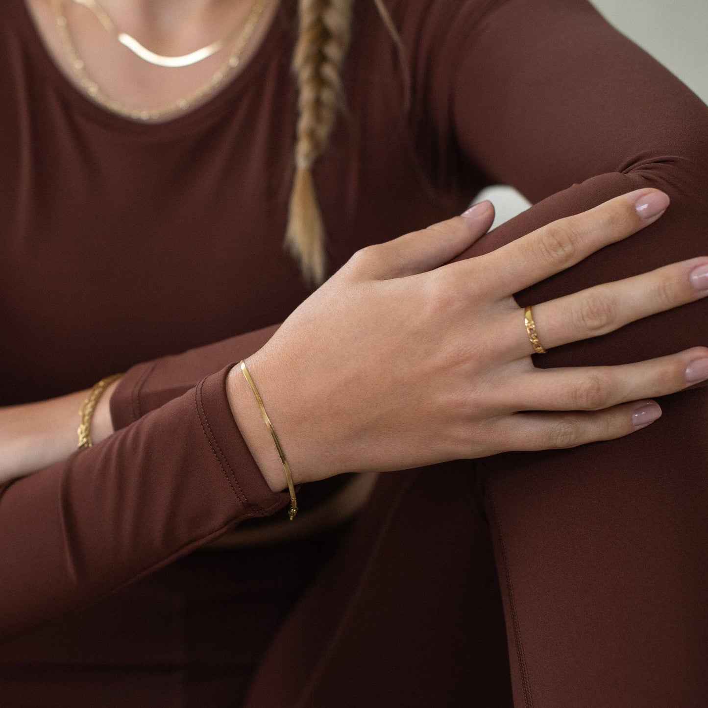 D. Louise - Fine Essentials Bracelet: Gold