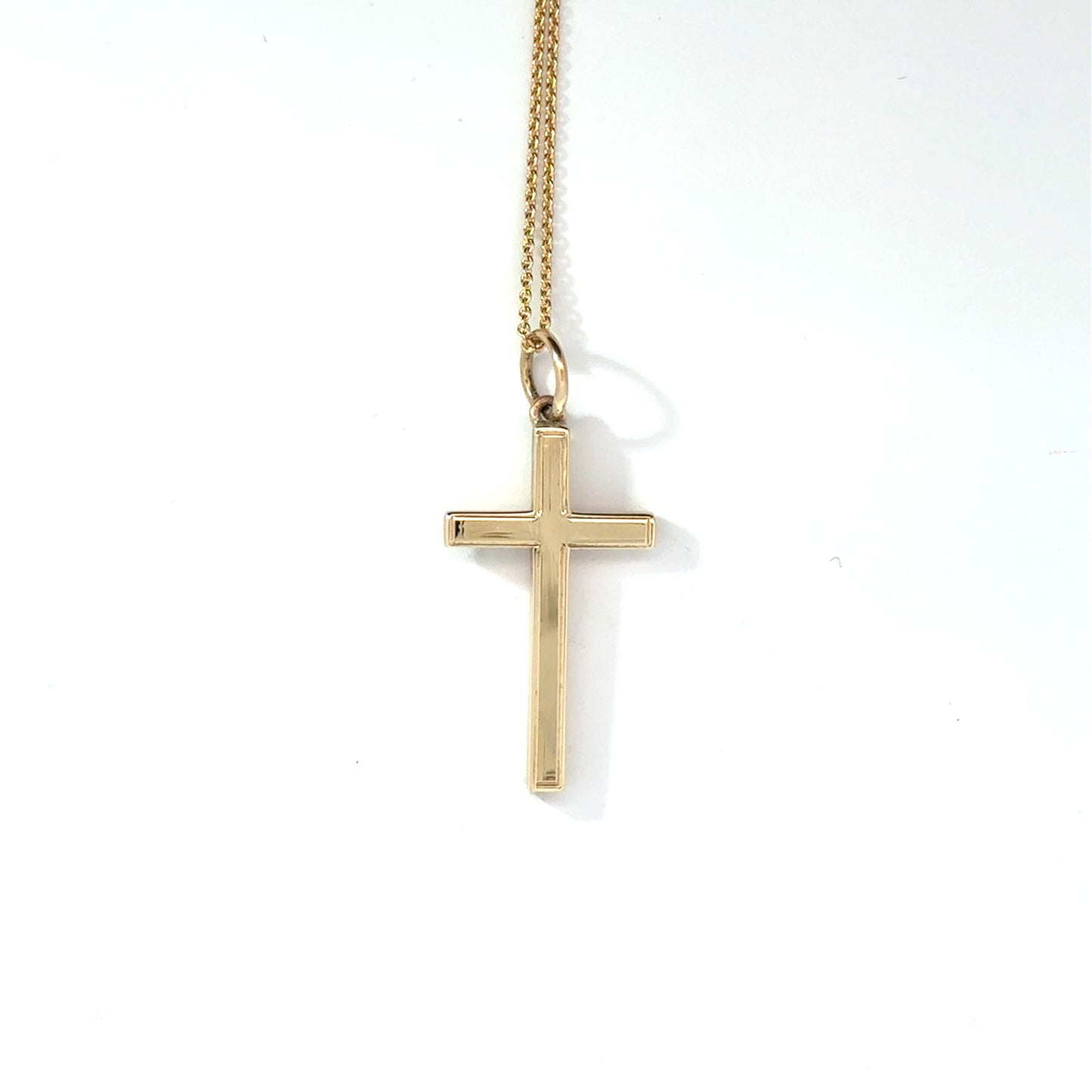 9k Yellow Gold Cross Pendant