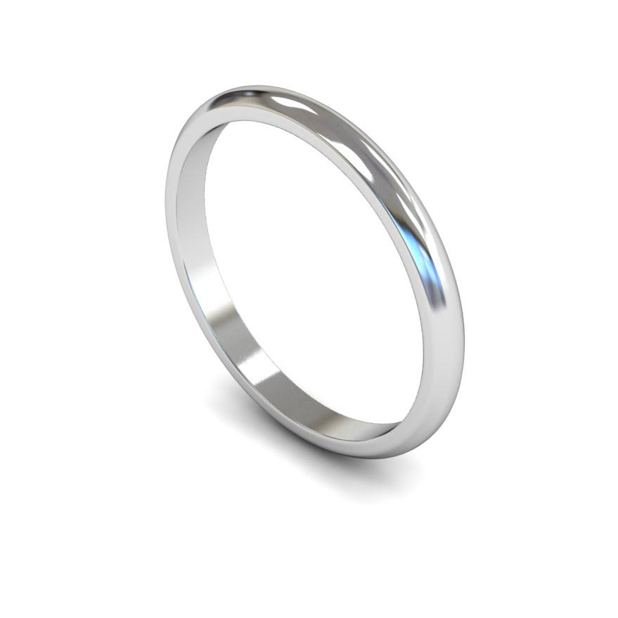 Platinum 2mm Size J