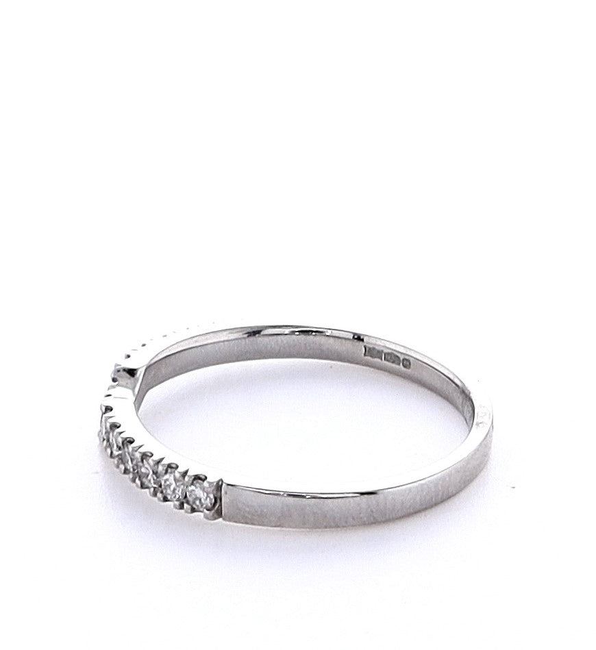 Platinum 0.30ct Round Brilliant Diamond Eternity Ring