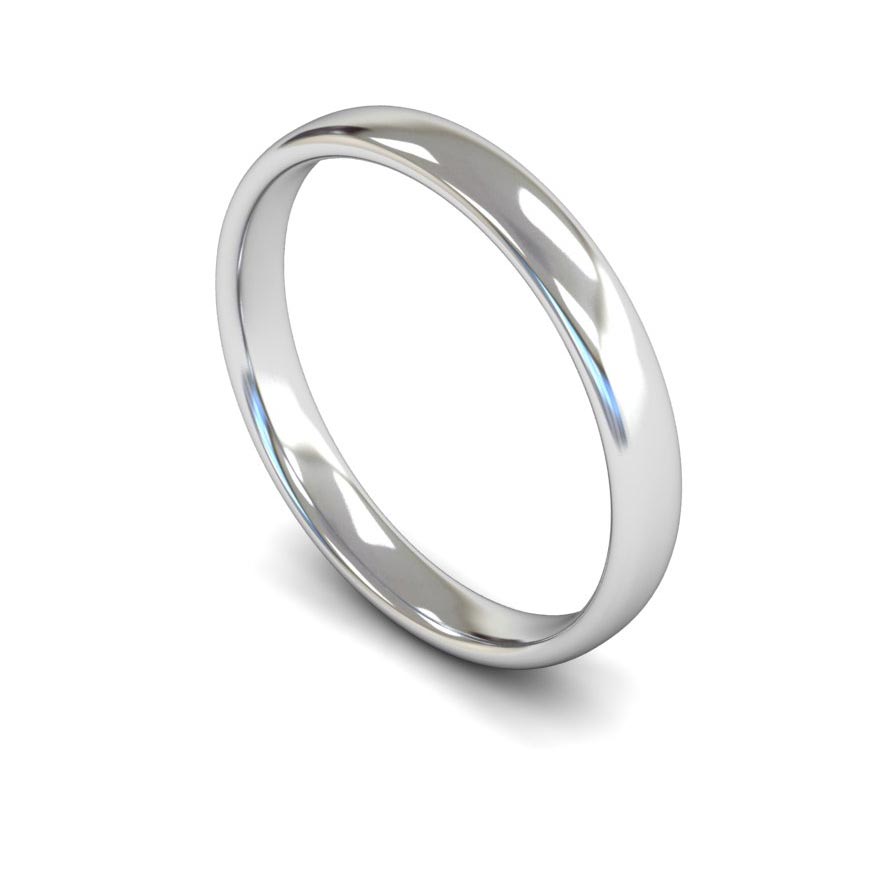 9k White 3mm Size N