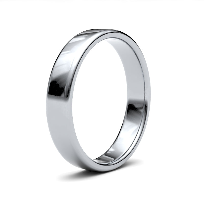 Platinum Soft Court 4mm Band