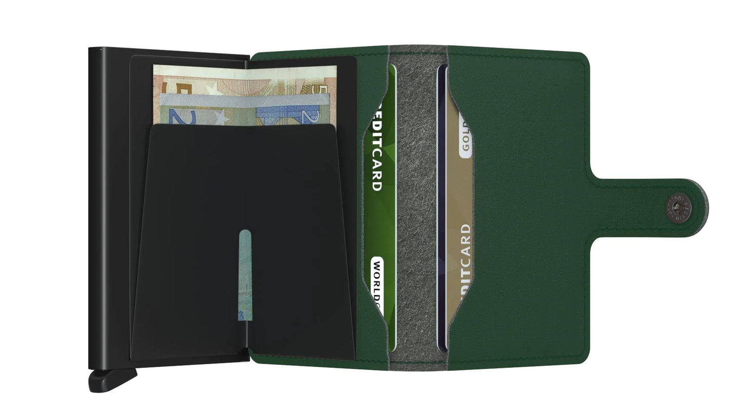 Secrid Wallet - Yard Vegan Leather Green