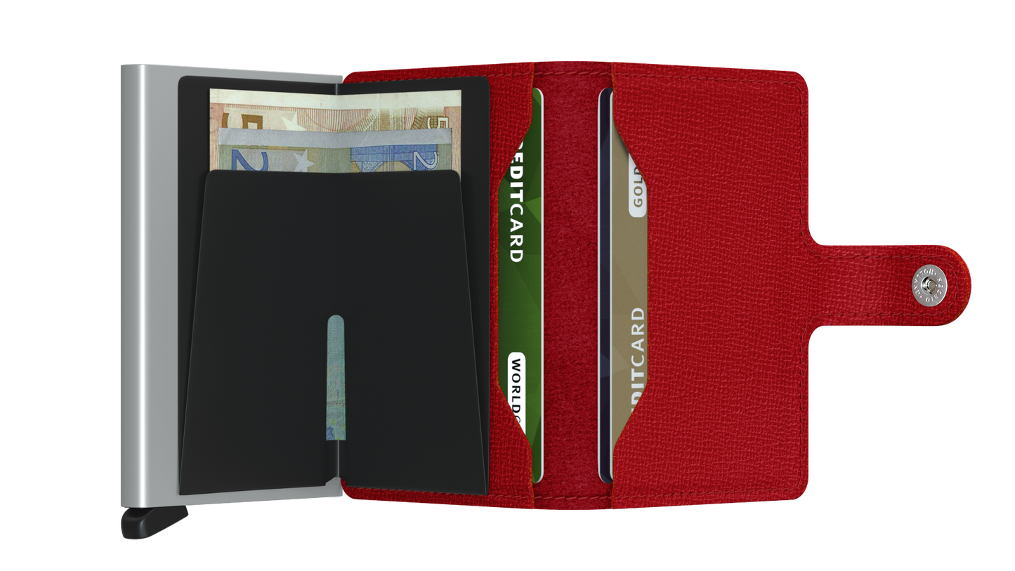 Secrid Wallet - Crisple Red
