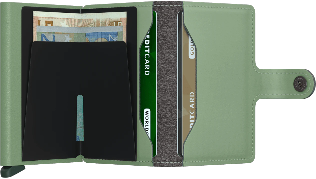 Secrid Wallet - Yard Vegan Leather Pistachio