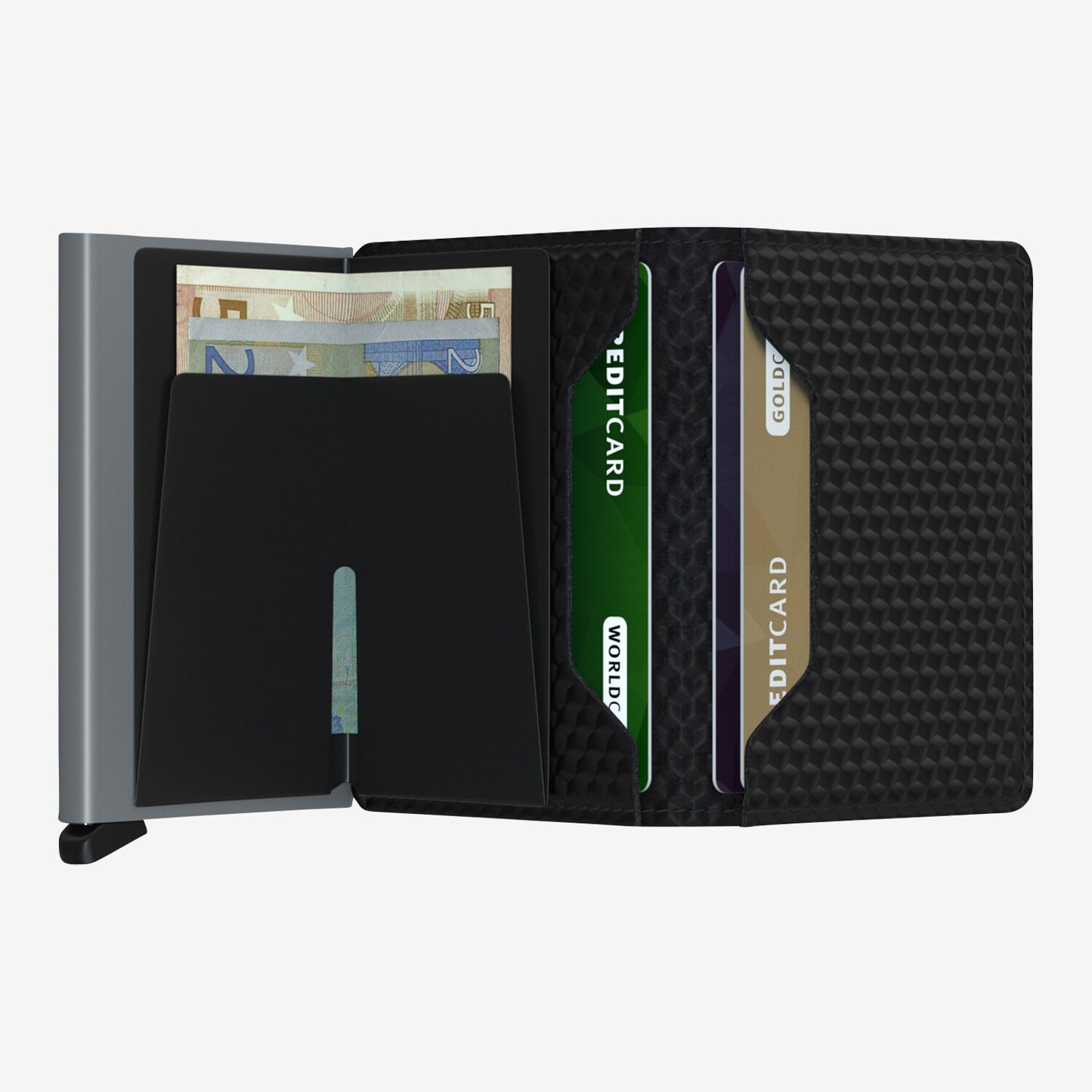 Secrid Wallet - Cubic Black & Titanium