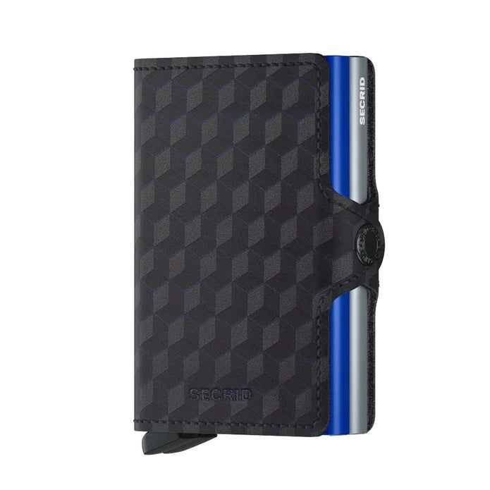 Secrid Wallet - Twin Optical Titanium Blue