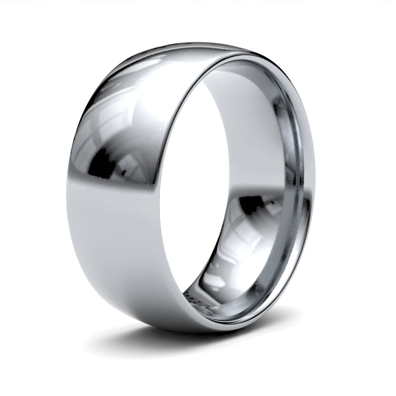 Platinum Traditional Court 8mm Band