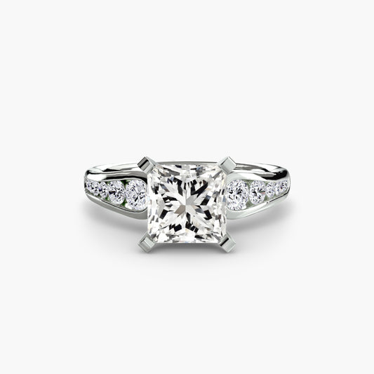 Solitaire with Pavé 2