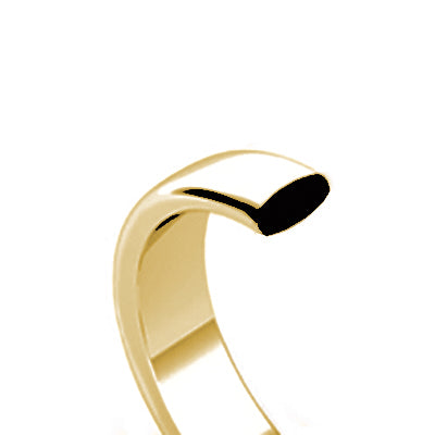 9K Yellow Gold Premium Court 4mm Band