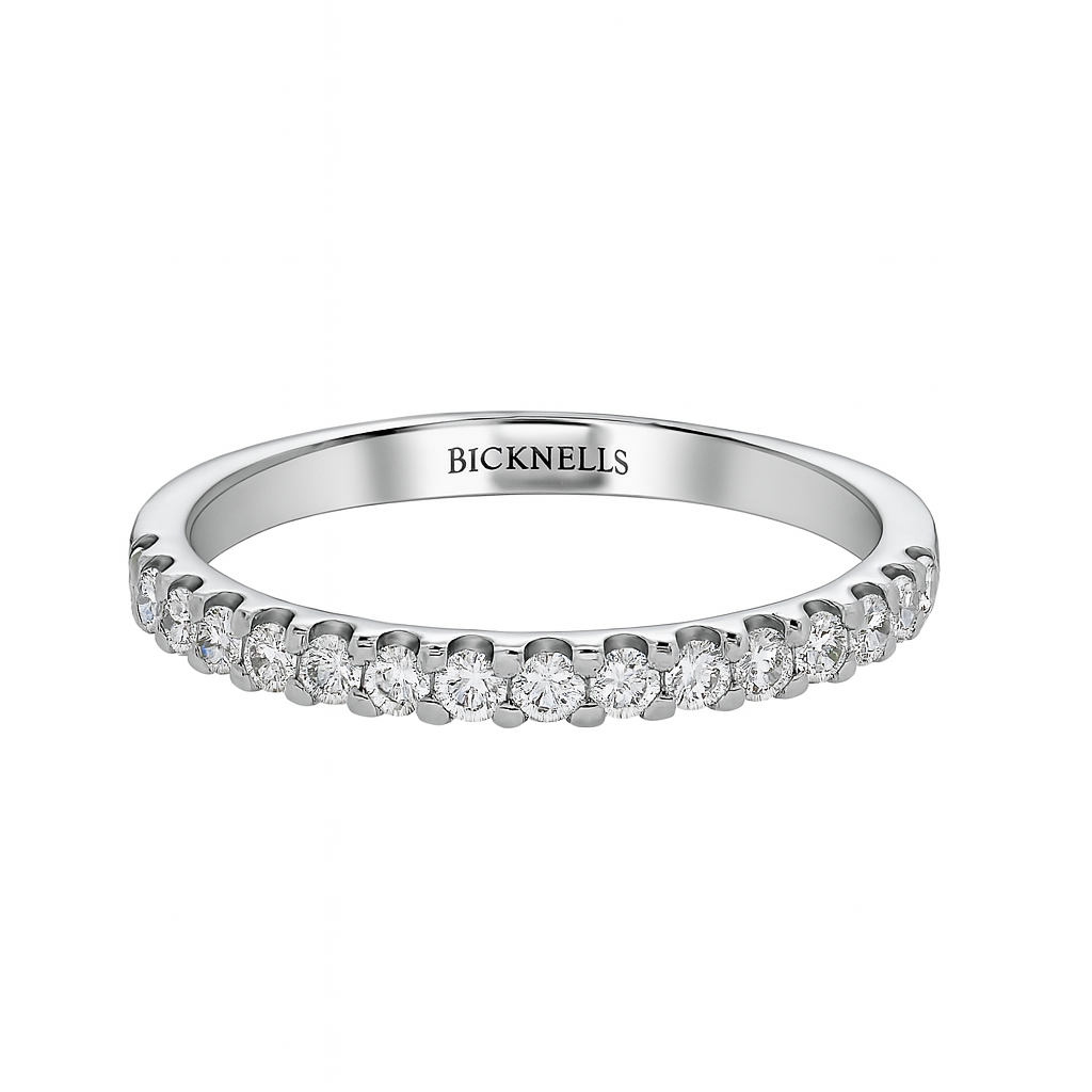 Platinum Round Brilliant Eternity Ring