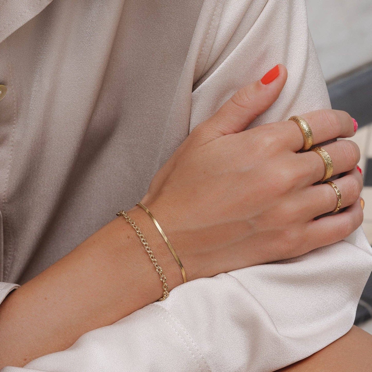 D. Louise - Fine Essentials Bracelet: Gold