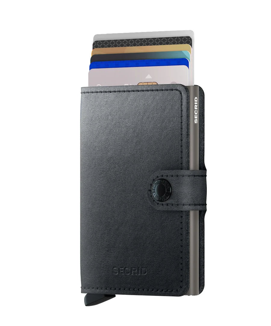 Secrid Miniwallet Mirium Plant-Based Black