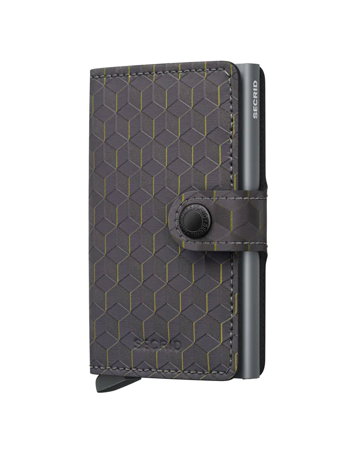 Secrid Miniwallet Optical Leather Grey