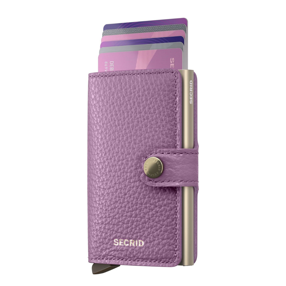 Secrid Miniwallet Pebble Leather Orchid