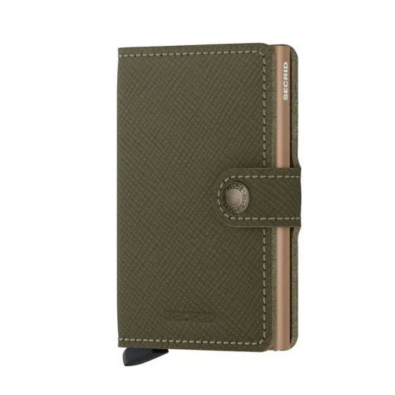 Secrid Wallet - Saffiano Olive