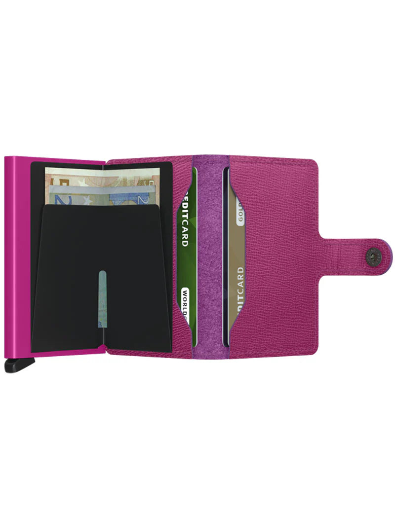 Secrid Miniwallet Crisple Leather Fuchsia