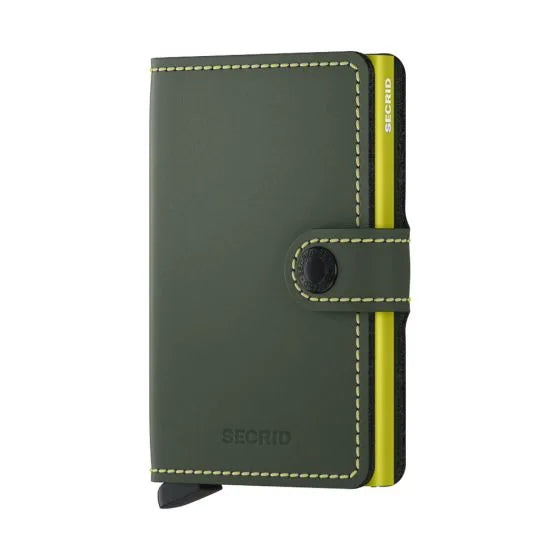 Secrid Wallet - Matte Green Lime