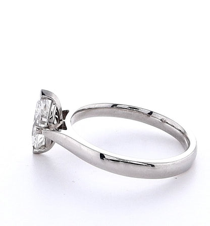 Platinum 1.02ct Marquise Engagement Ring