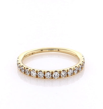 18k Yellow Gold 0.50ct Round Brilliant Eternity Ring