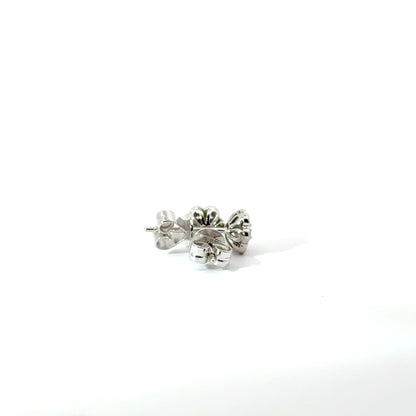 18k White Gold 0.32cttw Round Brilliant Cut Diamond Stud Earrings