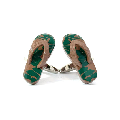 Camo Flip Flop Cufflinks