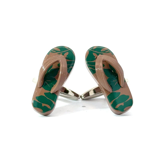 Camo Flip Flop Cufflinks