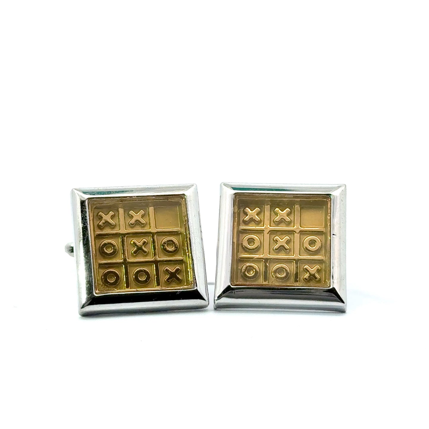 Tic-Tac-Toe Cufflinks