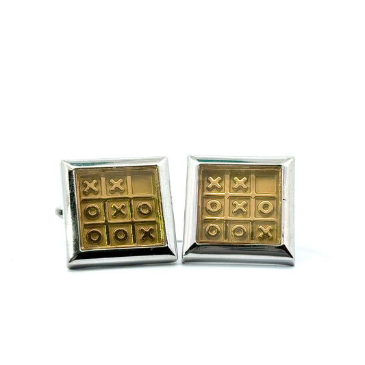 Tic-Tac-Toe Cufflinks