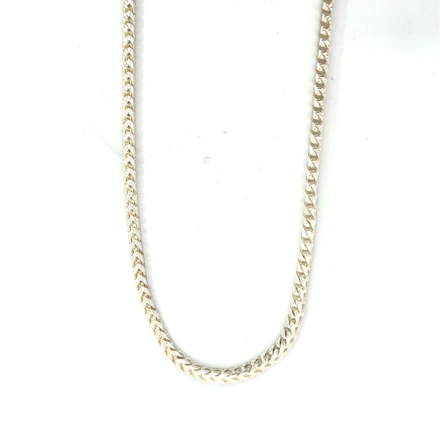 Silver Box Curb Chain