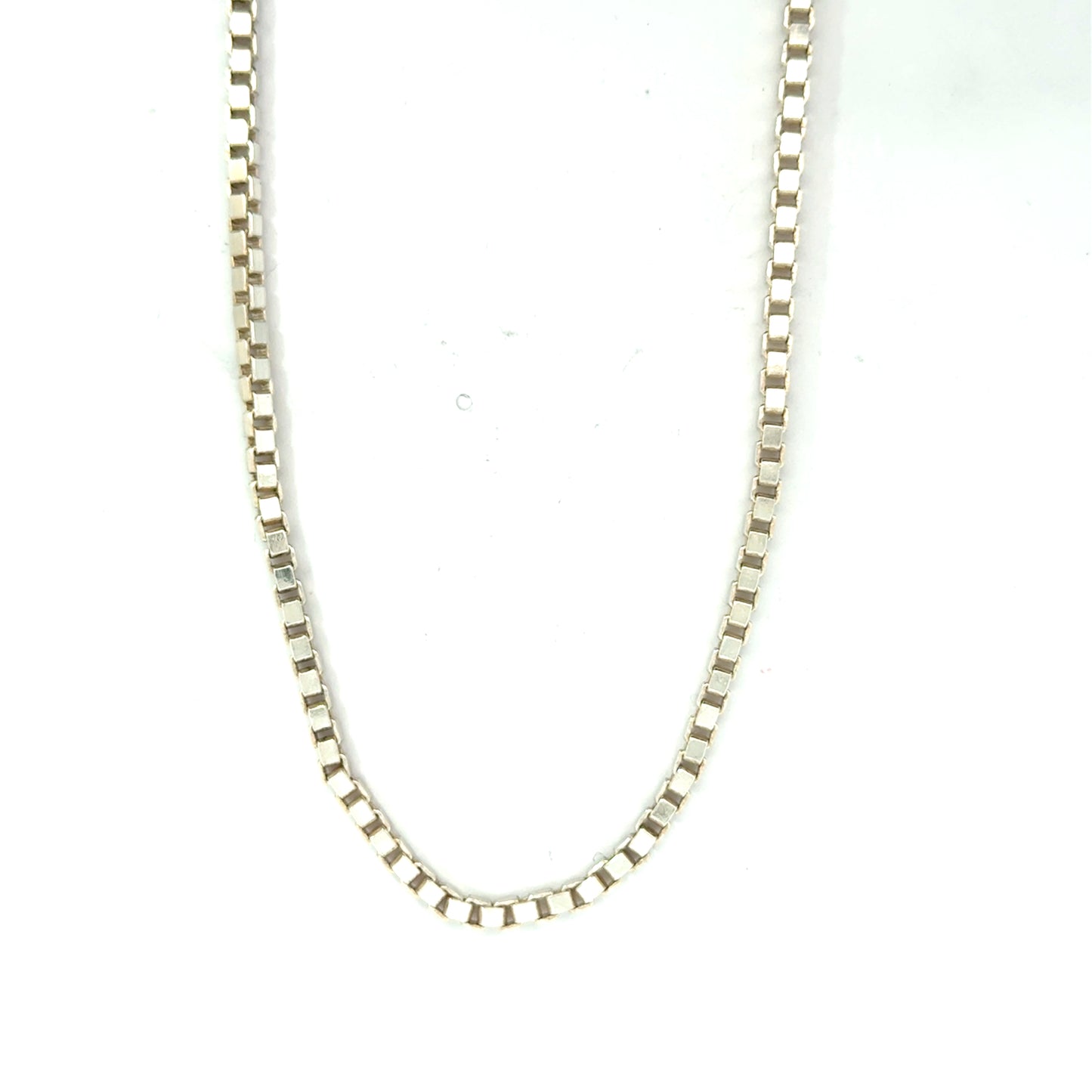 Silver Venetian Box Belcher Chain