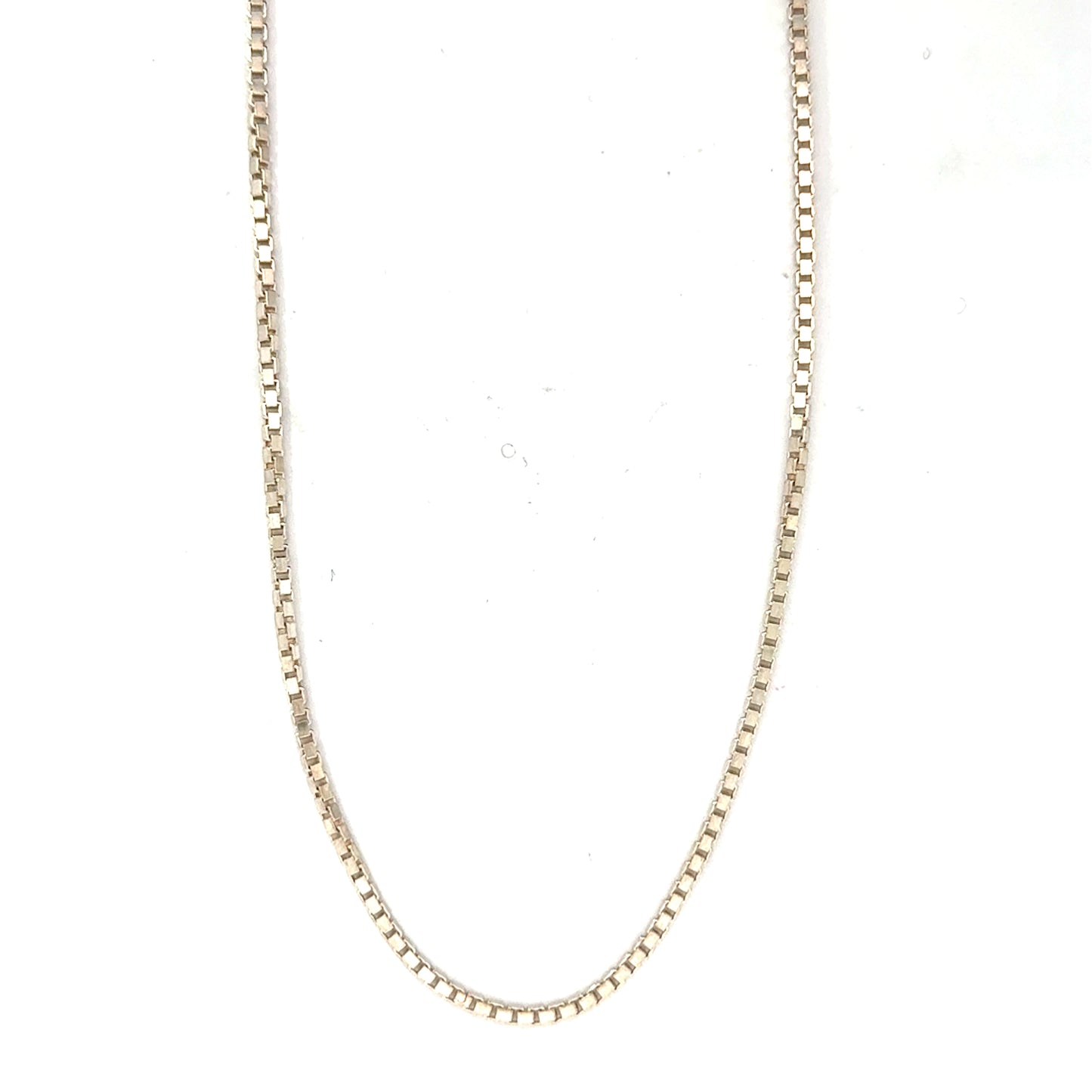 Silver Venetian Box Belcher Chain