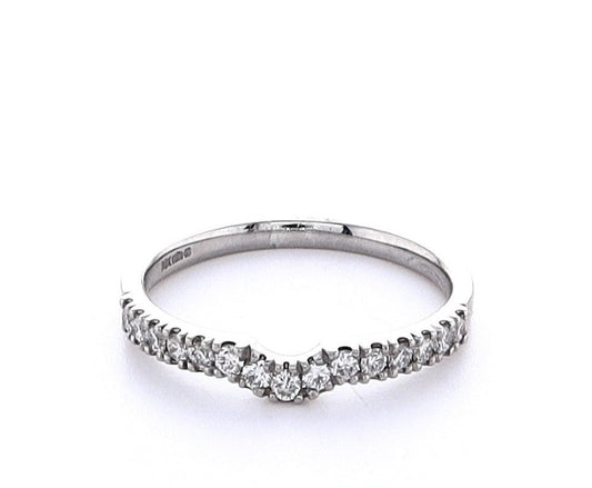 Platinum 0.30ct Round Brilliant Diamond Eternity Ring