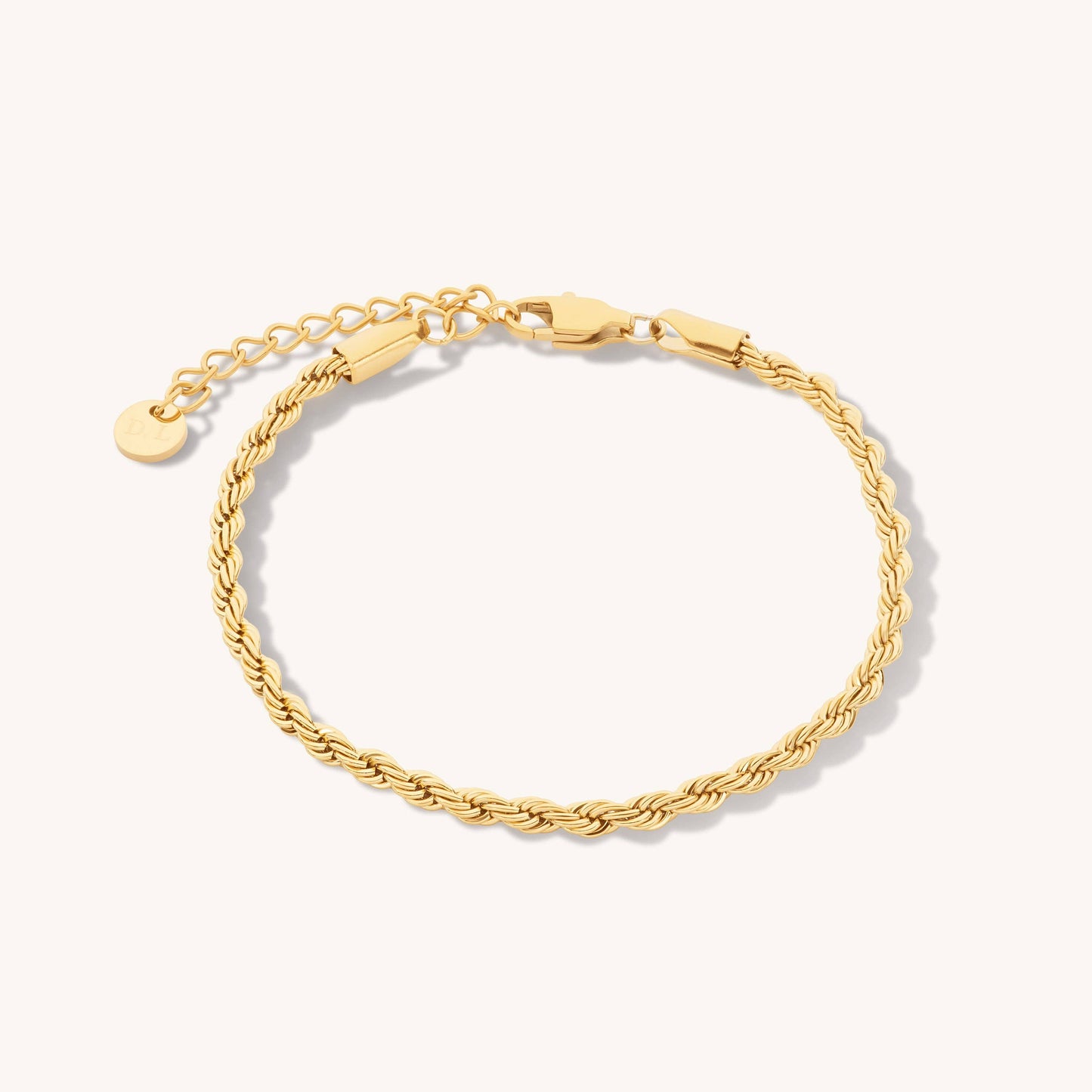 D. Louise - Rope Bracelet: Gold