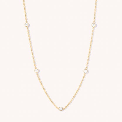 D. Louise - Touch of Sparkle Necklace: Gold