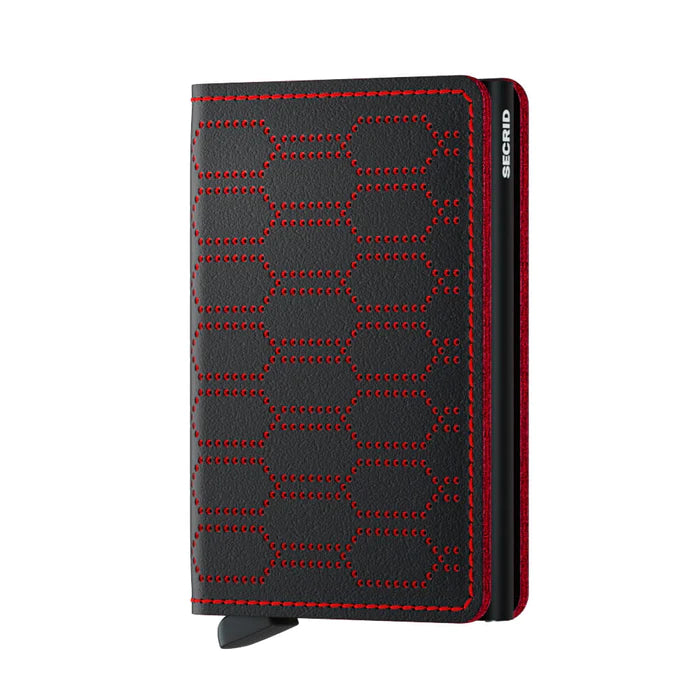 Secrid Wallet - Fuel Black & Red