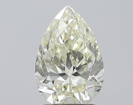 1.7 Carat Pear Natural Diamond