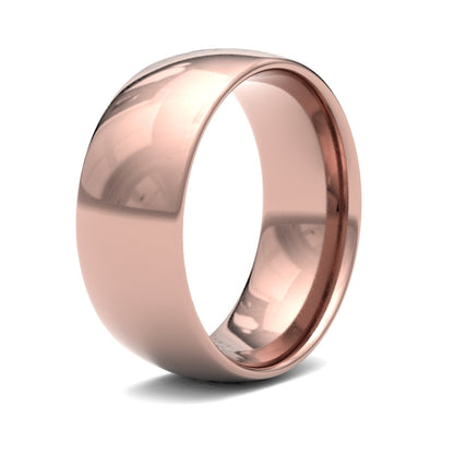 18K Rose Gold Traditional Court 8mm Band