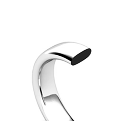 Platinum Soft Court 2mm Band