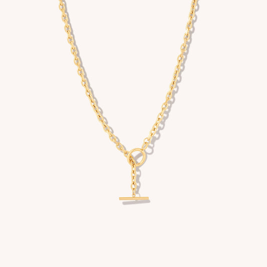 D. Louise - Cuban Choker Necklace: Gold