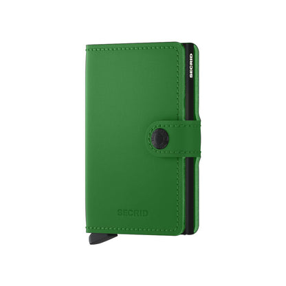 Secrid Miniwallet Original Matte Leather Green