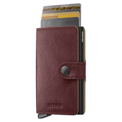 Secrid Premium Miniwallet+ Basco Leather Brown
