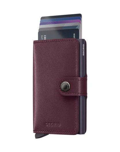 Secrid Miniwallet Original Leather Cranberry