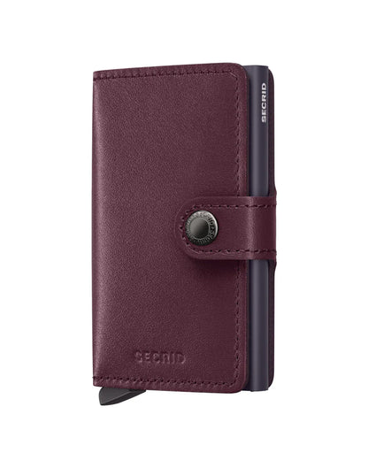 Secrid Miniwallet Original Leather Cranberry