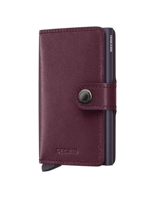 Secrid Miniwallet Original Leather Cranberry