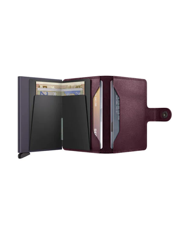 Secrid Miniwallet Original Leather Cranberry